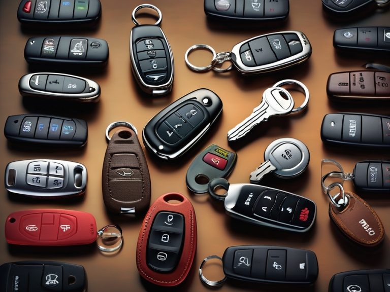 different types of car key fobs a comprehensive guide 768x576
